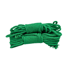 Load image into Gallery viewer, Bamboo Silk Rope, 30 feet, The Dungeon Store, Green