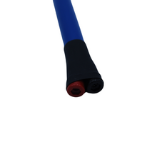 Load image into Gallery viewer, The Dungeon Store- E-Stim Dual Contact Pitchfork close up bottom view