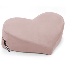 Load image into Gallery viewer, The Dungeon Store - Heart Wedge Pillow - Micro Velvet Pink