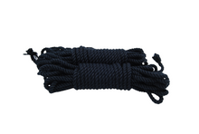 Load image into Gallery viewer, Bamboo Silk Rope, 30 feet, The Dungeon Store, Black