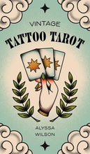 Load image into Gallery viewer, The Dungeon Store - Vintage Tattoo Tarot by Alyssa Wilson Box Front