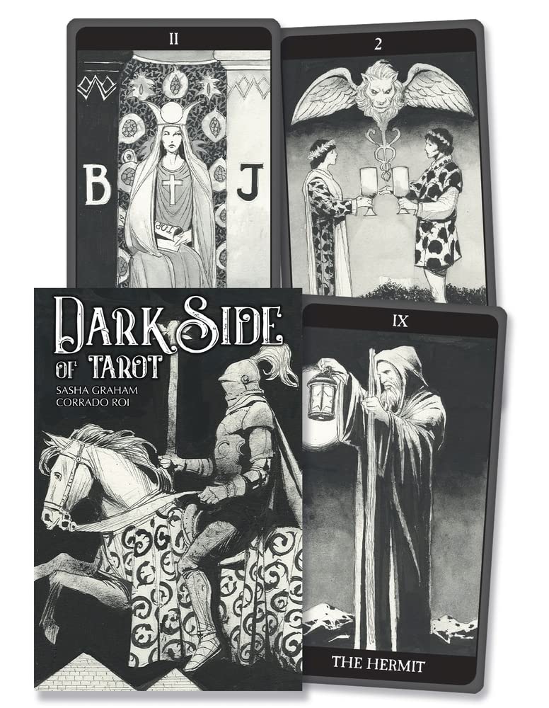 The Dungeon Store
- Tarot Deck - Dark Side of Tarot Kit (Dark Side of Tarot) by Sasha Graham illustrated Corrado Roi 