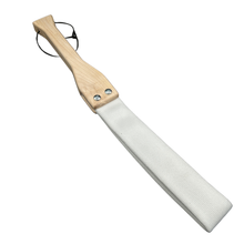 Load image into Gallery viewer, The Dungeon Store - Fire Hose Slapper Paddle (Full view)