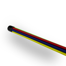 Load image into Gallery viewer, The Dungeon Store - Jester Stick Cane - Rainbow Close-up