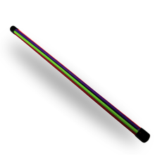 Load image into Gallery viewer, The Dungeon Store - Jester Stick Cane - Rainbow Full image