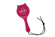 Load image into Gallery viewer, The Dungeon Store -Little Angel Edition - Resin Pocket Paddle  Hot pink Front view