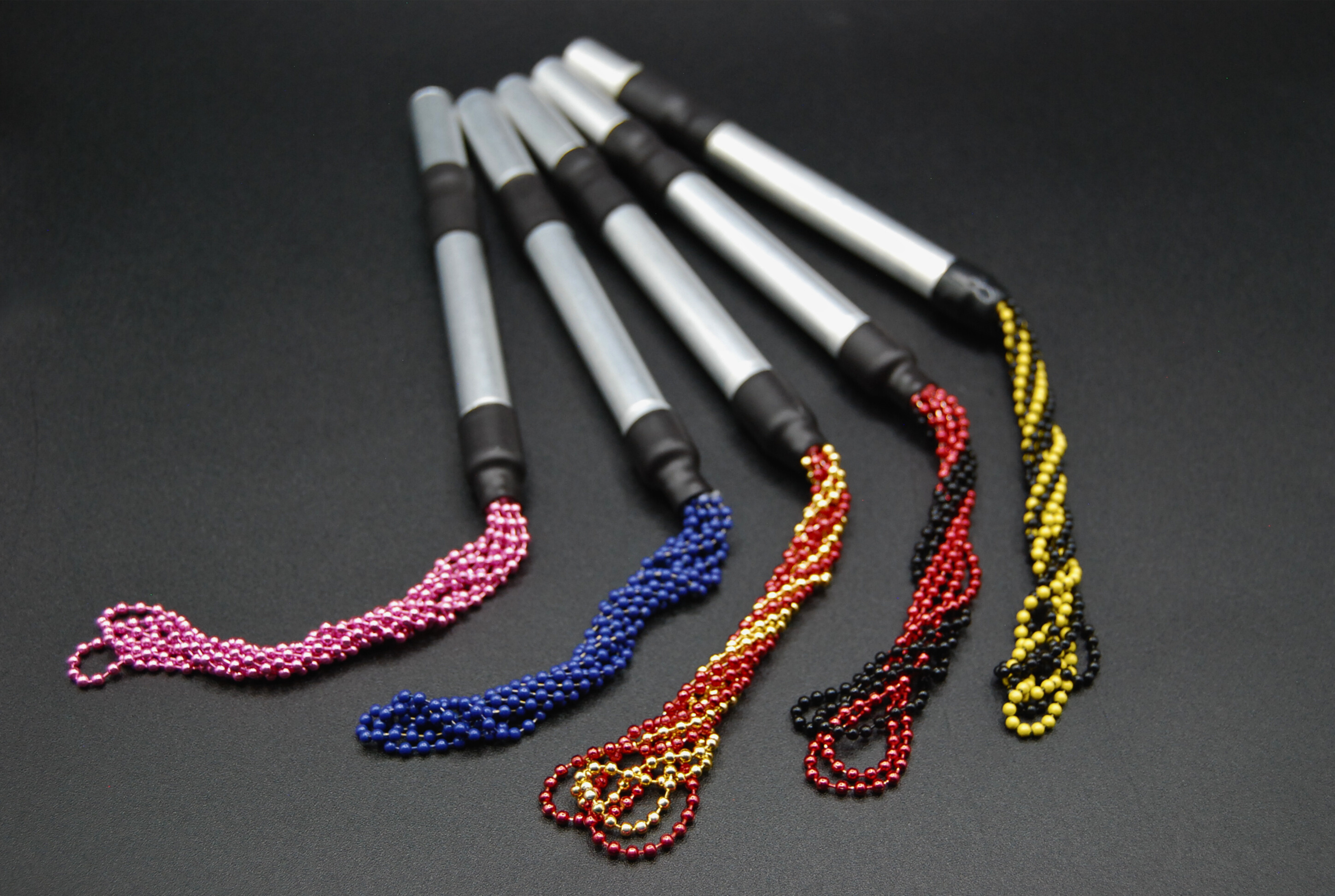 Violet Wand Mini Ball Chain Flogger