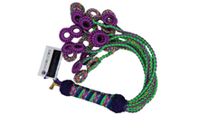 Load image into Gallery viewer, The Dungeon Store - Conductive Mardi Gras Parade Oh My! Flogger  Full View