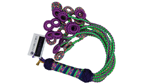 The Dungeon Store - Conductive Mardi Gras Parade Oh My! Flogger  Full View
