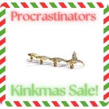 Load image into Gallery viewer, Procrastinators Kinkmas Sale - The Dungeon Store - Gold Cat Claws