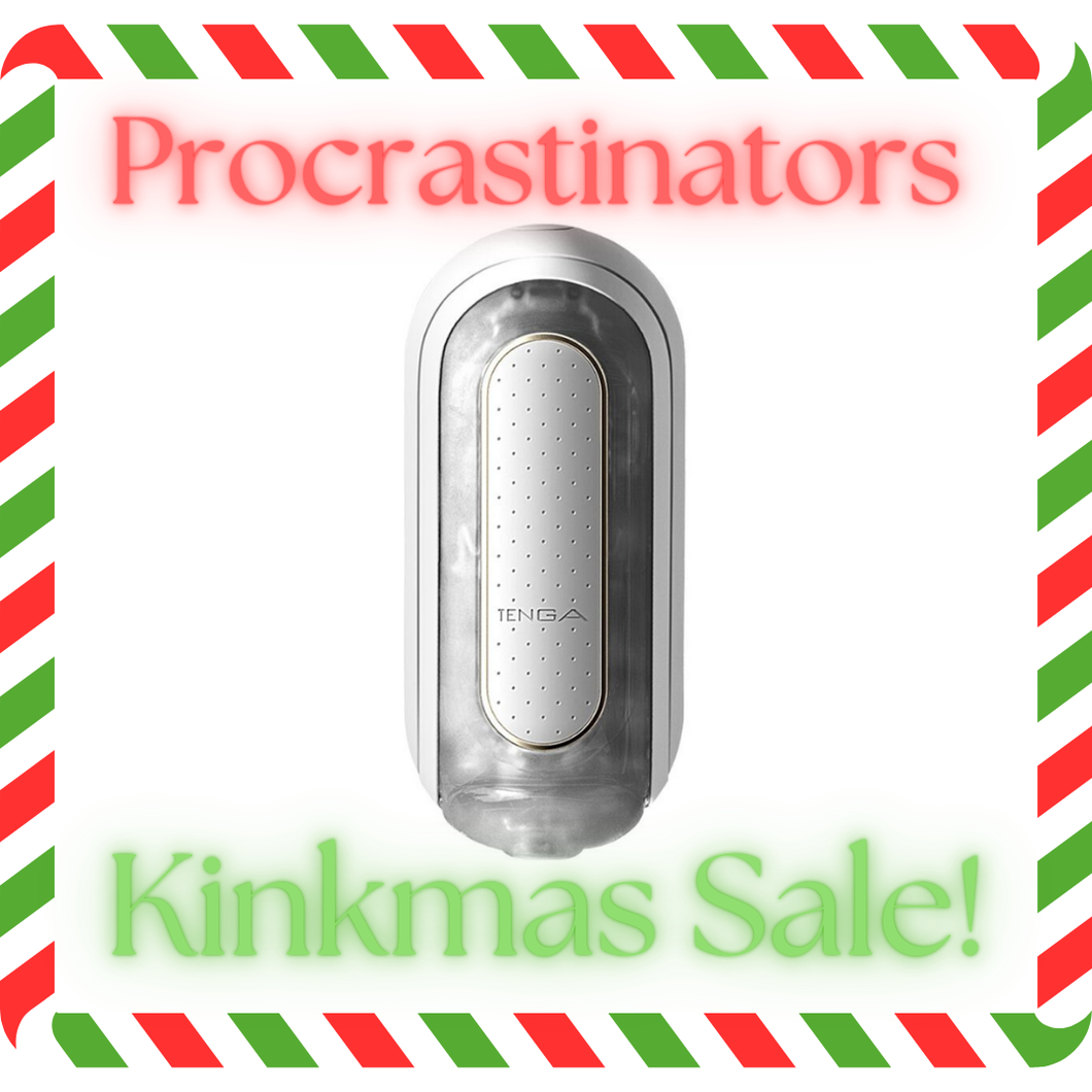 Procrastinators Kinkmas Sale- The Dungeon Store -  Tenga Flip Stroker
