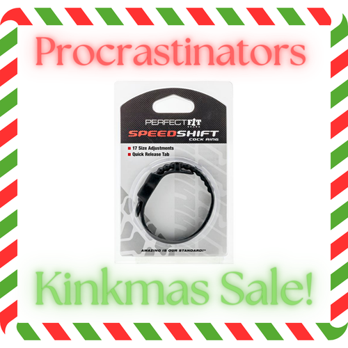Procrastinators Kinkmas Sale - The Dungeon Store - PERFECT FIT SPEED SHIFT TOY 