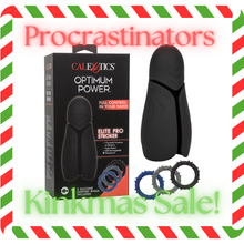 Load image into Gallery viewer, Procrastinators Kinkmas Sale -The Dungeon Store - Calexotics Optimum Power - Elite Pro Stroker