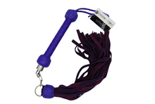 Load image into Gallery viewer, The Dungeon Store Temptation Maze Ninja Flogger All Purple Flogger