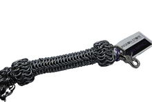 Load image into Gallery viewer, The Dungeon Store - Pendragon Rainbow Ring Chainmail flogger Handle