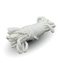 Load image into Gallery viewer, The Dungeon Store - Black Light Conductive Rope - Neon Blue/White