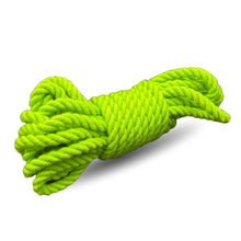 Load image into Gallery viewer, The Dungeon Store - Black Light Conductive Rope - Neon Green