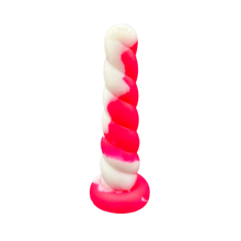 Load image into Gallery viewer, The Dungeon Store - Berry Red Medium Unicorn Horn - Medium 10 - Split peaches view 1
