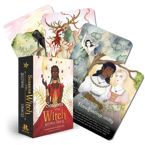 Seasons of the Witch Beltane Oracle by Lorriane Anderson  & Juliet Diaz, Illustrated by Giada Rose