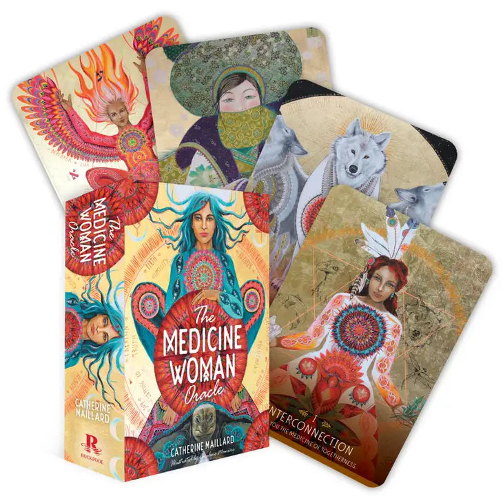 The Medicine Woman ORacle by Catherine Maillard Illustrated by Caroline Maniere
