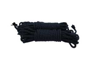 Bamboo Silk Rope, 30 feet, The Dungeon Store, Black