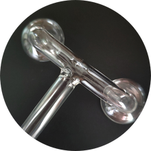 Load image into Gallery viewer, Violet Wand Glass Electrode - Double Mushroom