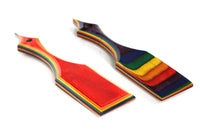 The Dungeon Store Rainbow Pride Wood Paddles