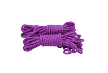 Load image into Gallery viewer, Bamboo Silk Rope, 30 feet, The Dungeon Store, Purple