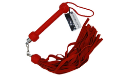 Load image into Gallery viewer, The Dungeon Store Temptation Maze Ninja Flogger All Red Flogger