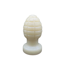 Load image into Gallery viewer, The Dungeon Store - Large White Grenade Buttplug 