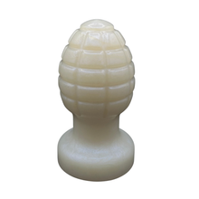 Load image into Gallery viewer, The Dungeon Store - Large White Grenade Buttplug 