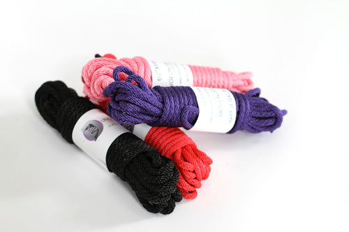 The Dungeon Store MFP Rope Bundles in Black, Red, Purple and Pink