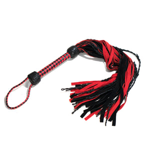 Barbed Wire Leather Flogger