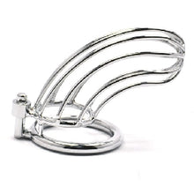 Load image into Gallery viewer, Cock Cage Stainless Steel Bird Cage The Dungeon Store