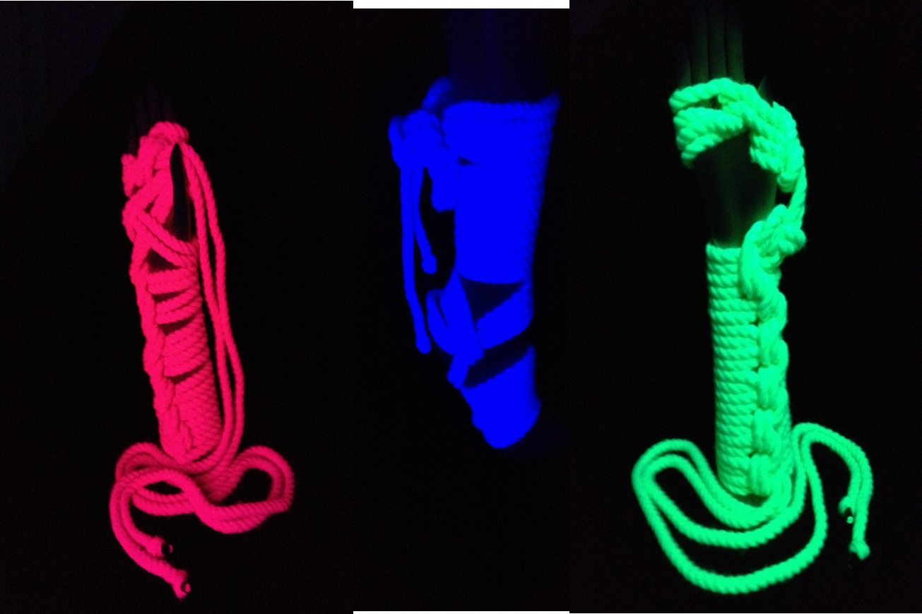 Black Light Conductive Rope – The Dungeon Store