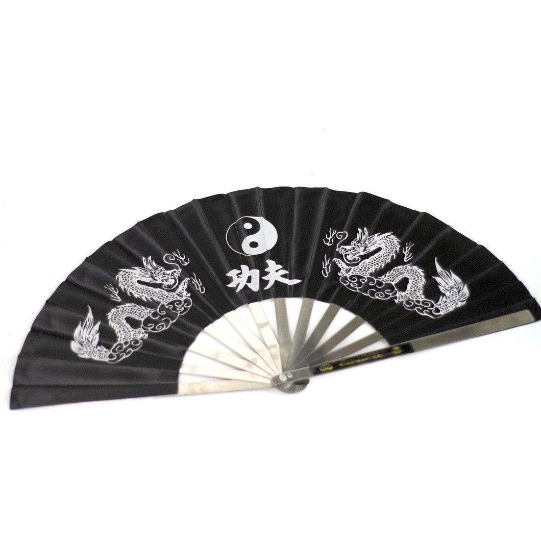 The Dungeon Store Fighting Fan Black