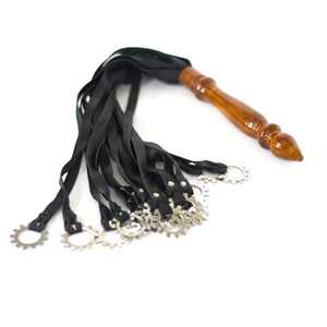 The Dungeon Store Temptation Maze Gear Leather Flogger