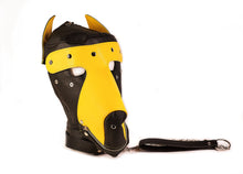 Load image into Gallery viewer, The Dungeon Store Two Tone Puppy Mask 