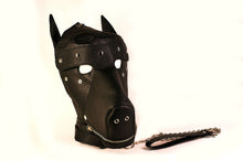 Load image into Gallery viewer, The Dungeon Store Two Tone Puppy Mask 